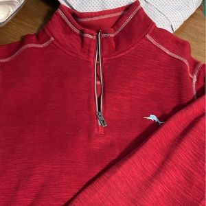 Long sleeve shirt three quarter zip! Brand new w/o tags